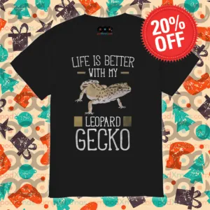Life Is Better With My Leopard Gecko 2024 Shirt