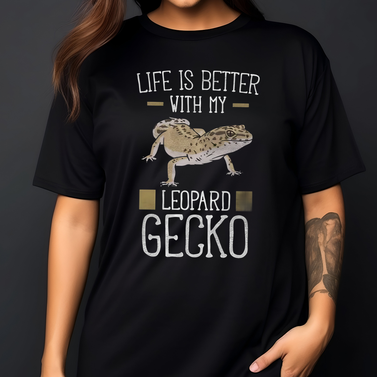 Life Is Better With My Leopard Gecko 2024 Shirt