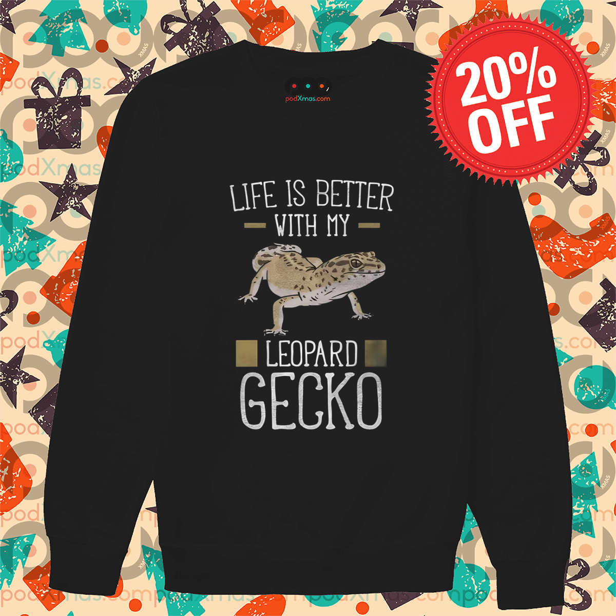 Life Is Better With My Leopard Gecko 2024 Shirt