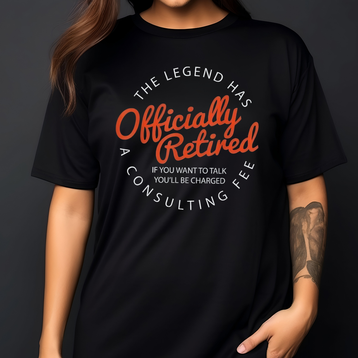 The Legend Has Officially Retired A Consulting Fee 2024 Shirt