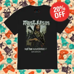 Trust Jesus Not The Government Hang Overgang 2024 Shirt