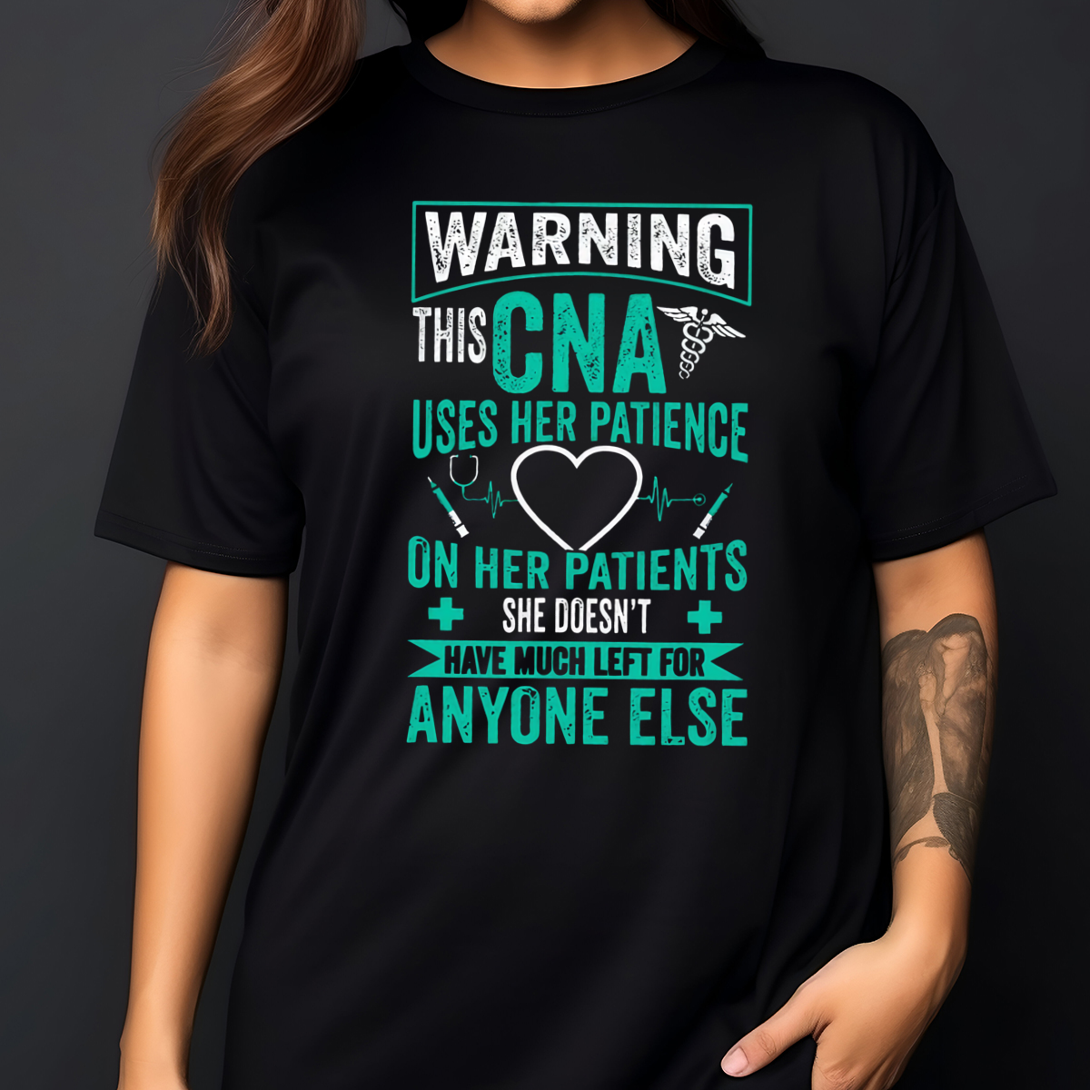 Warning This CNA Uses Her Patience On Her Patients She Doesn't Have Much Left For Anyone Else Shirt