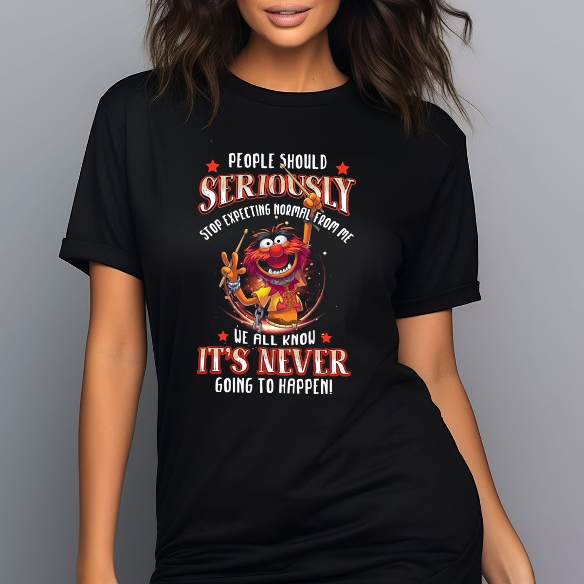 Animal Muppet People Should Seriously Stop Expecting Normal From Me Shirt