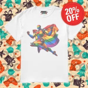 Robot LGBTQ Flag Pride Month 2024 Shirt