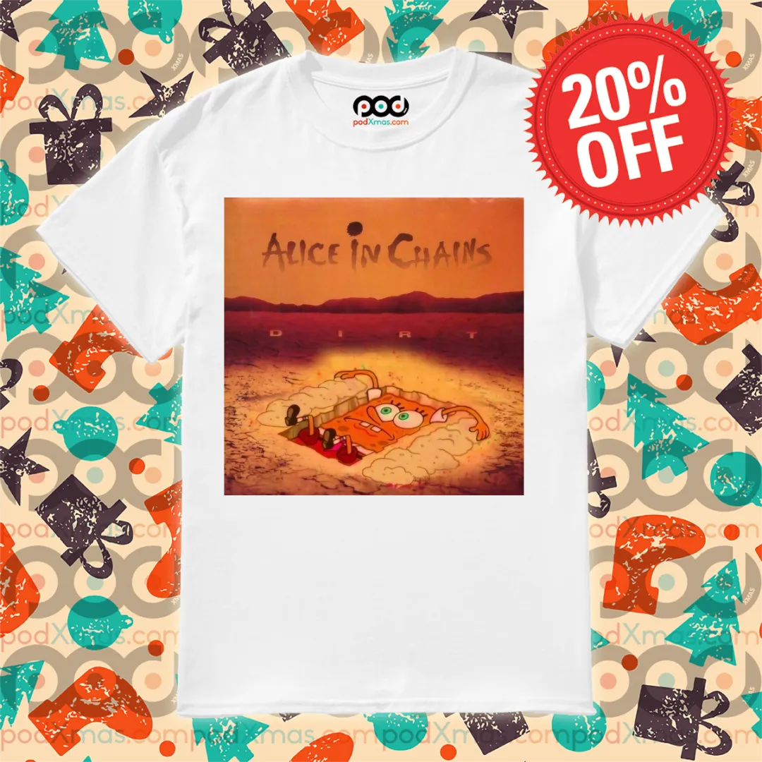 Spongebob Alice In Chains Dirt 2024 Shirt