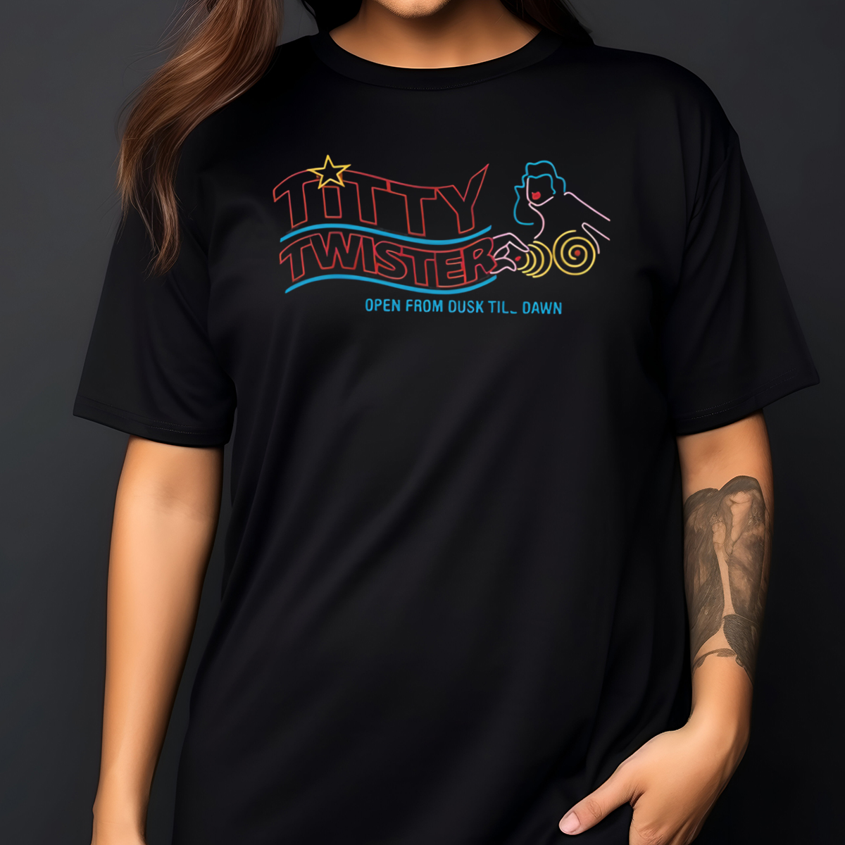 Titty Twister Open From Dusk Til Dawn 2024 Shirt