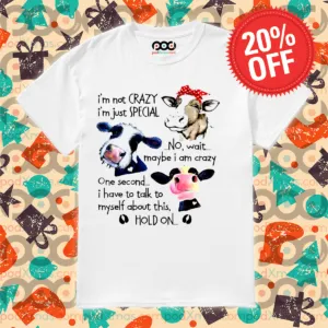 Heifer I'm Not Crazy I'm Just Special Not Wait Maybe I Am Crazy Shirt