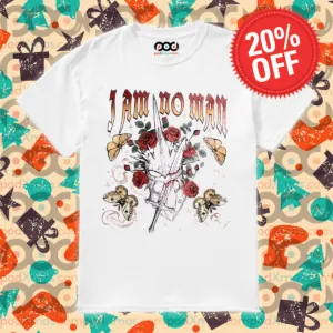 Warrior Butterfly Roses I Am No Man 2024 Shirt