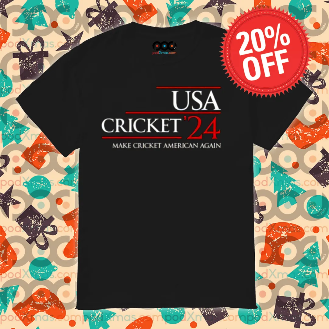 Usa Cricket ’24 Make Cricket American Again Shirt