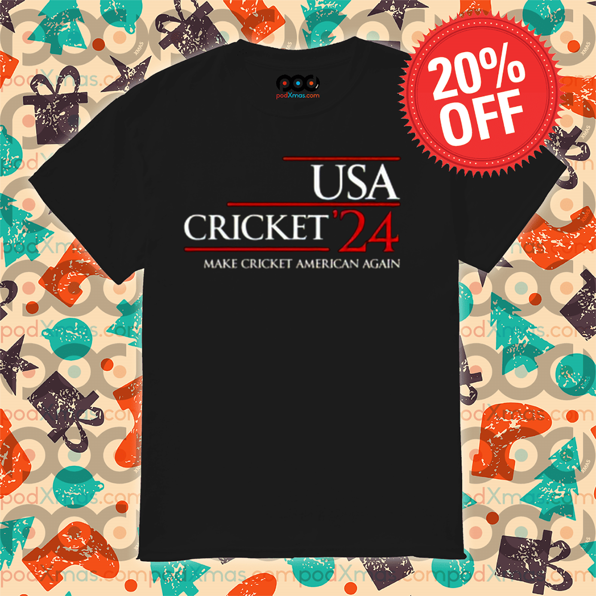 Usa Cricket ’24 Make Cricket American Again Shirt