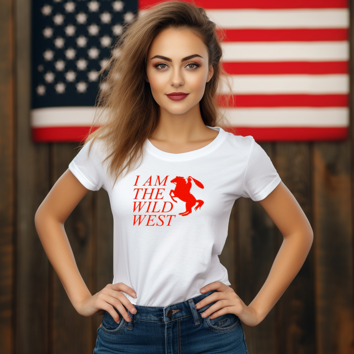Cowboy I Am The Wild West Shirt