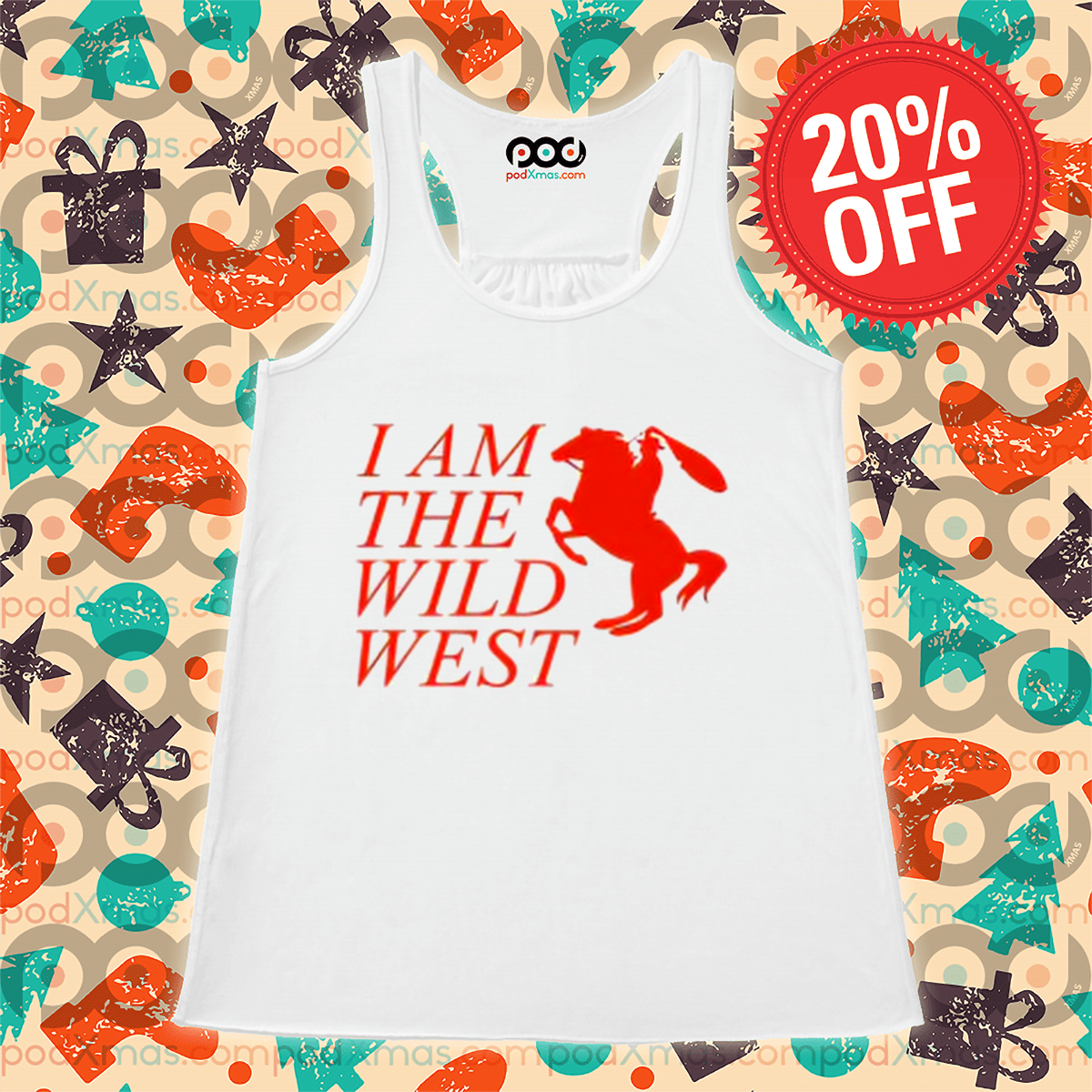 Cowboy I Am The Wild West Shirt