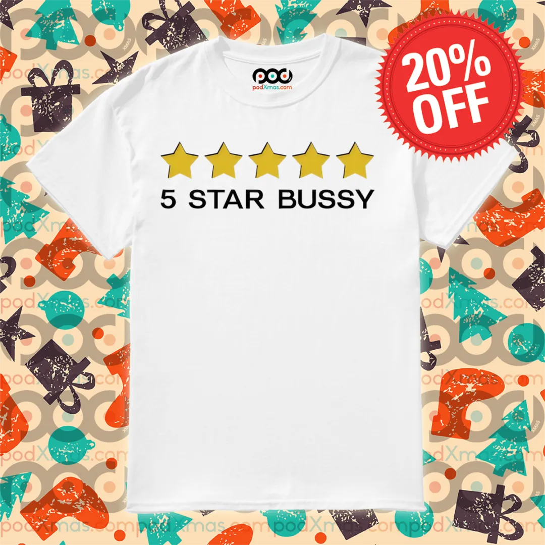 5 Stars Busy 2024 Shirt
