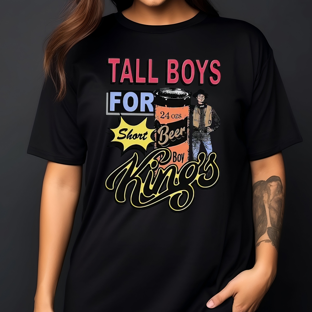 Cowboys Tall Boys For Short Kino's Shirt