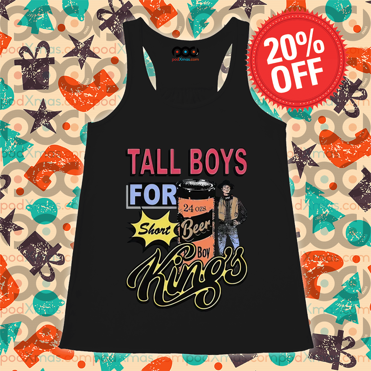 Cowboys Tall Boys For Short Kino's Shirt