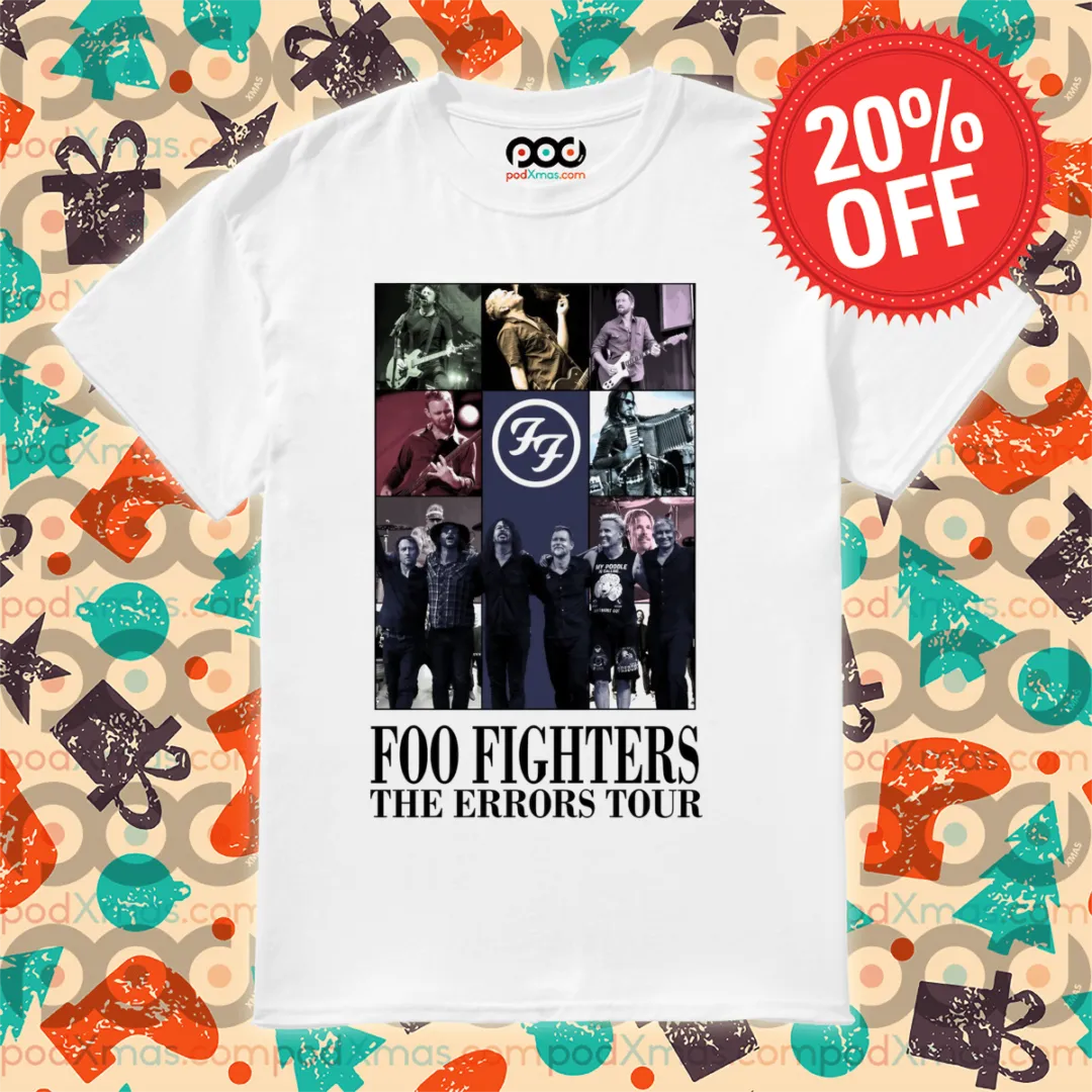 Foo Fighters The Errors Tour 2024 Shirt