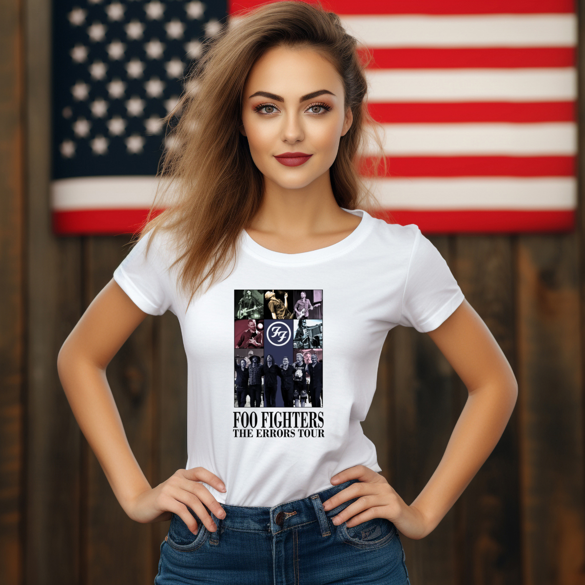 Foo Fighters The Errors Tour 2024 Shirt