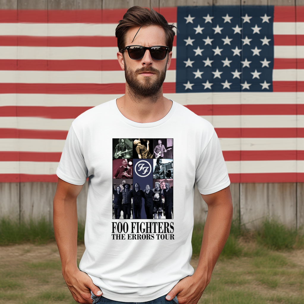 Foo Fighters The Errors Tour 2024 Shirt