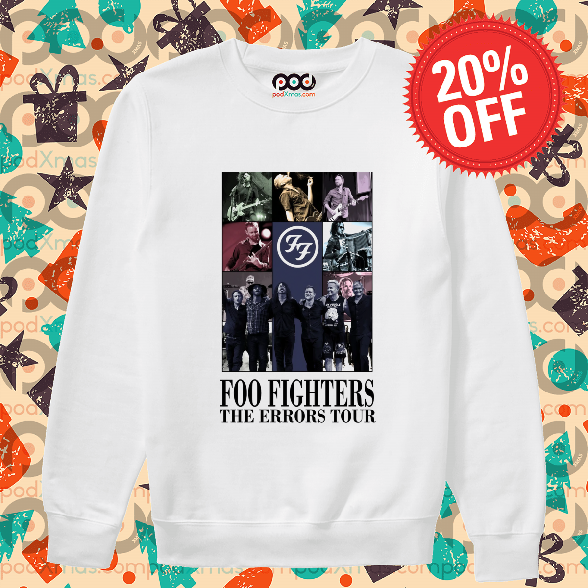 Foo Fighters The Errors Tour 2024 Shirt