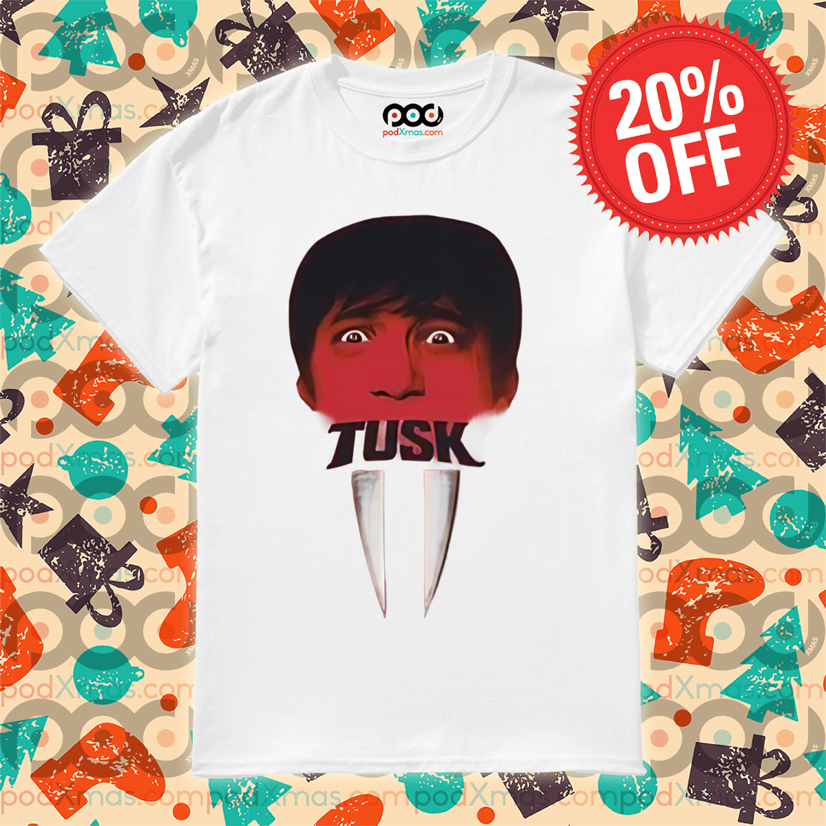 Custom Xmas Gift - Tusk Horror Movie 2024 Shirt