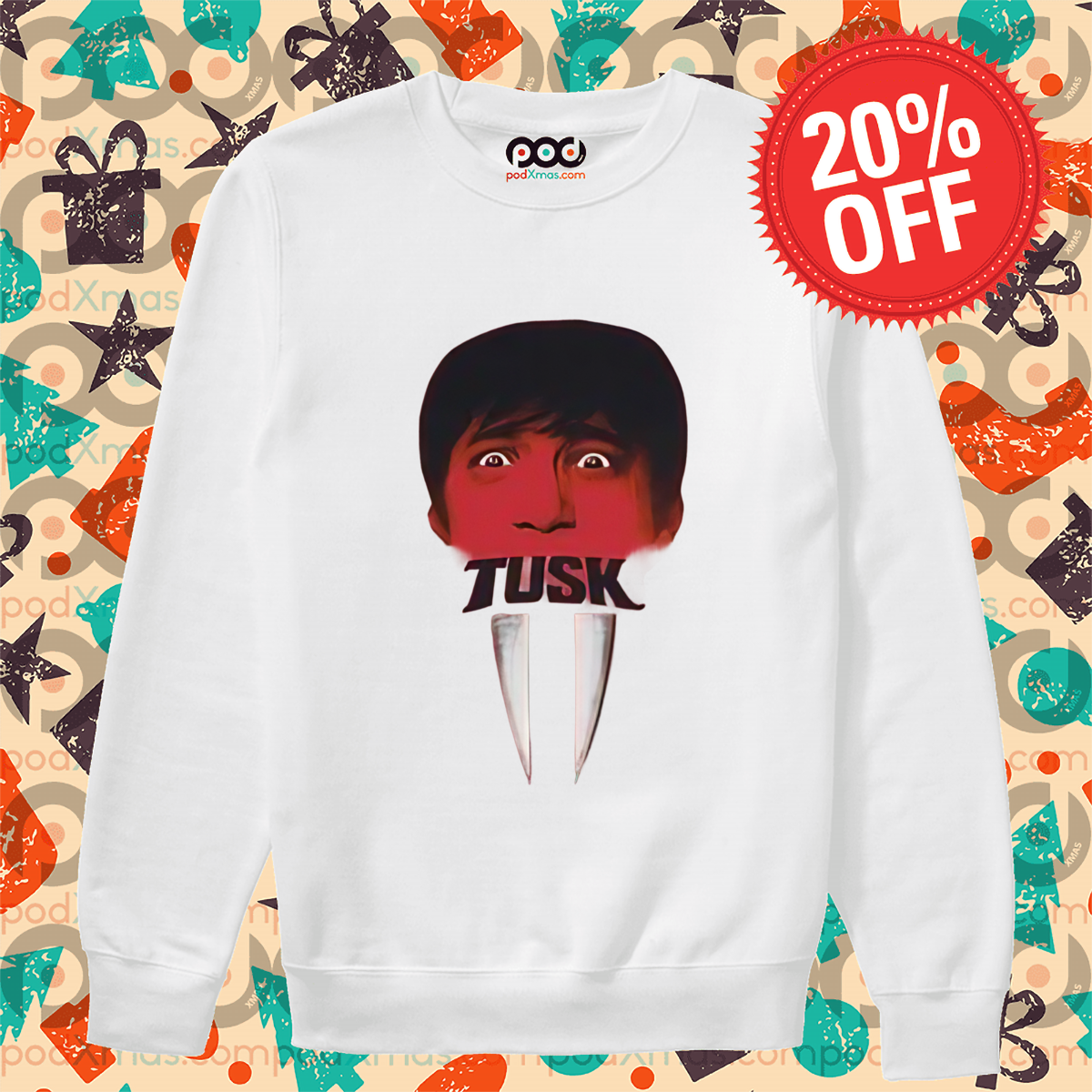 Custom Xmas Gift - Tusk Horror Movie 2024 Shirt