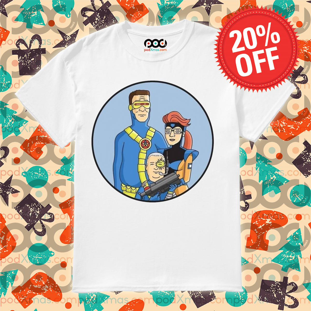 X-Men Hank Hill King of the Hill 2024 Shirt