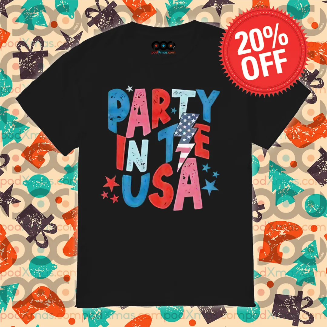 4th Of July Party In The USA 2024 Shirt