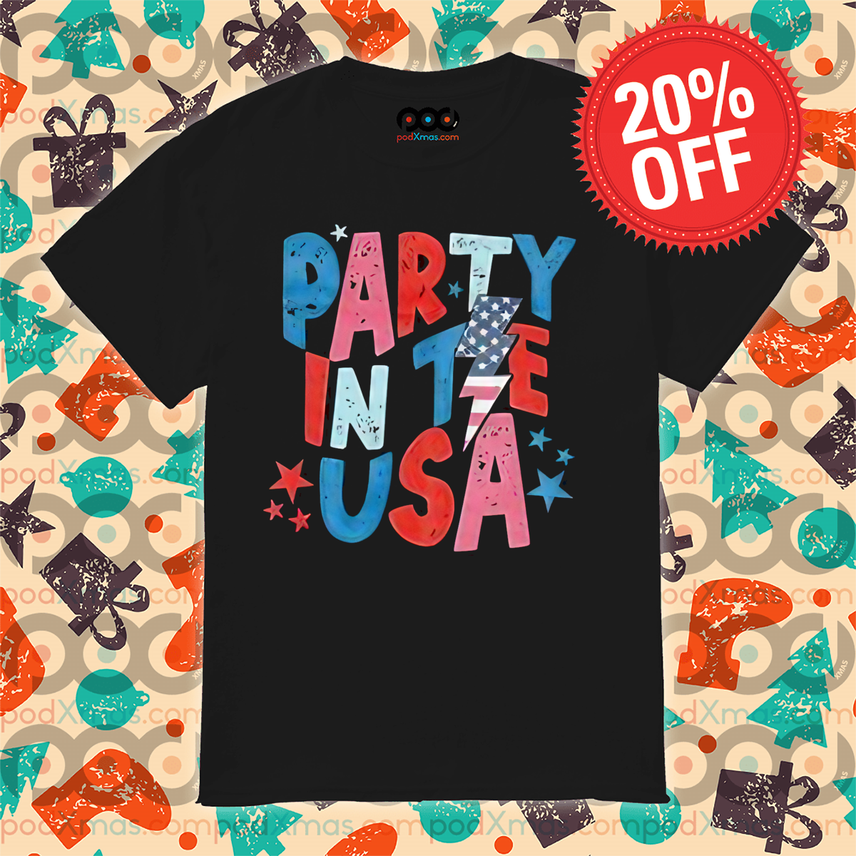 4th Of July Party In The USA 2024 Shirt