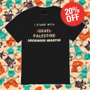 I Stand With Not Israel Not Palestine Lockheed Martin 2024 Shirt