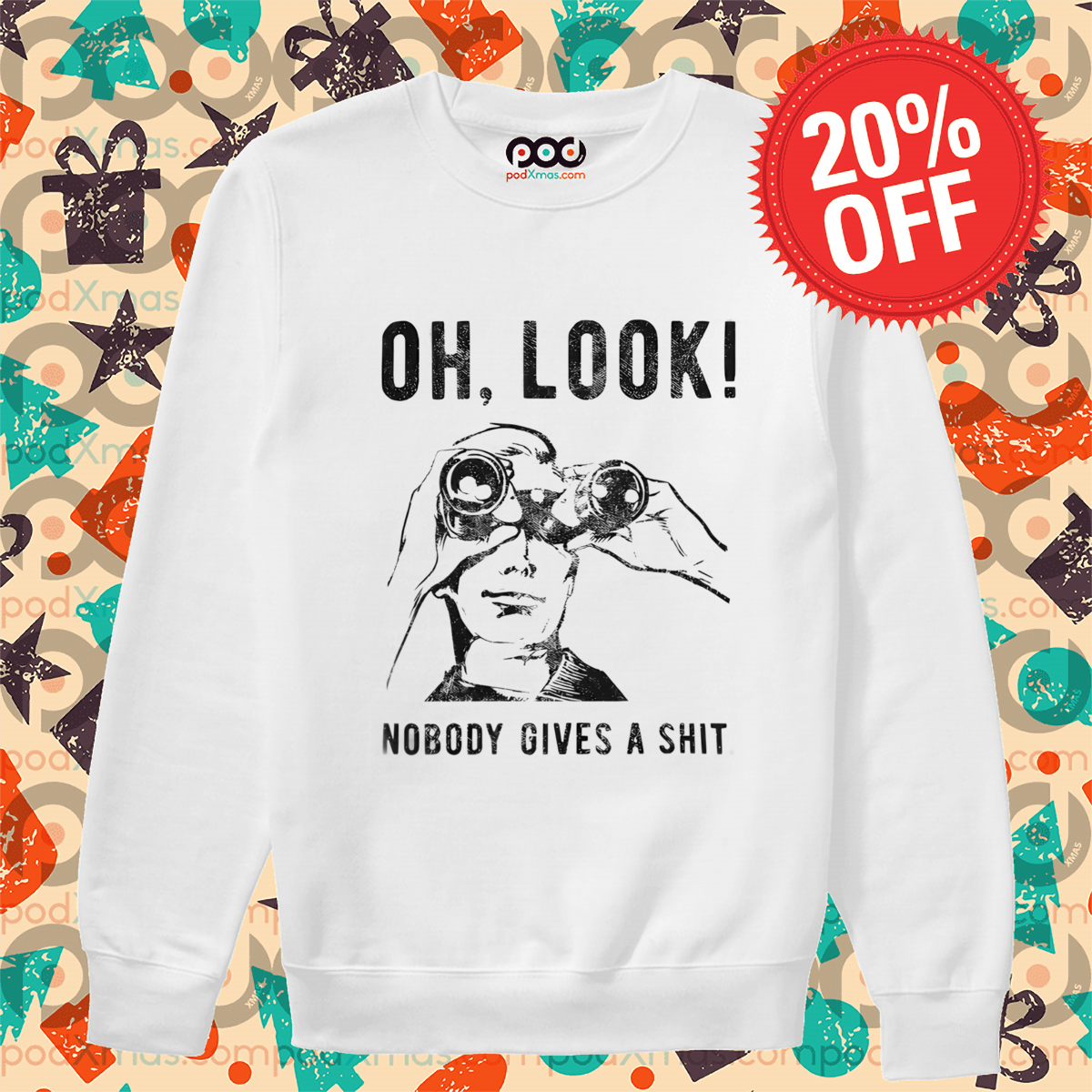 Oh Look Nobody Gives A Shit 2024 Shirt