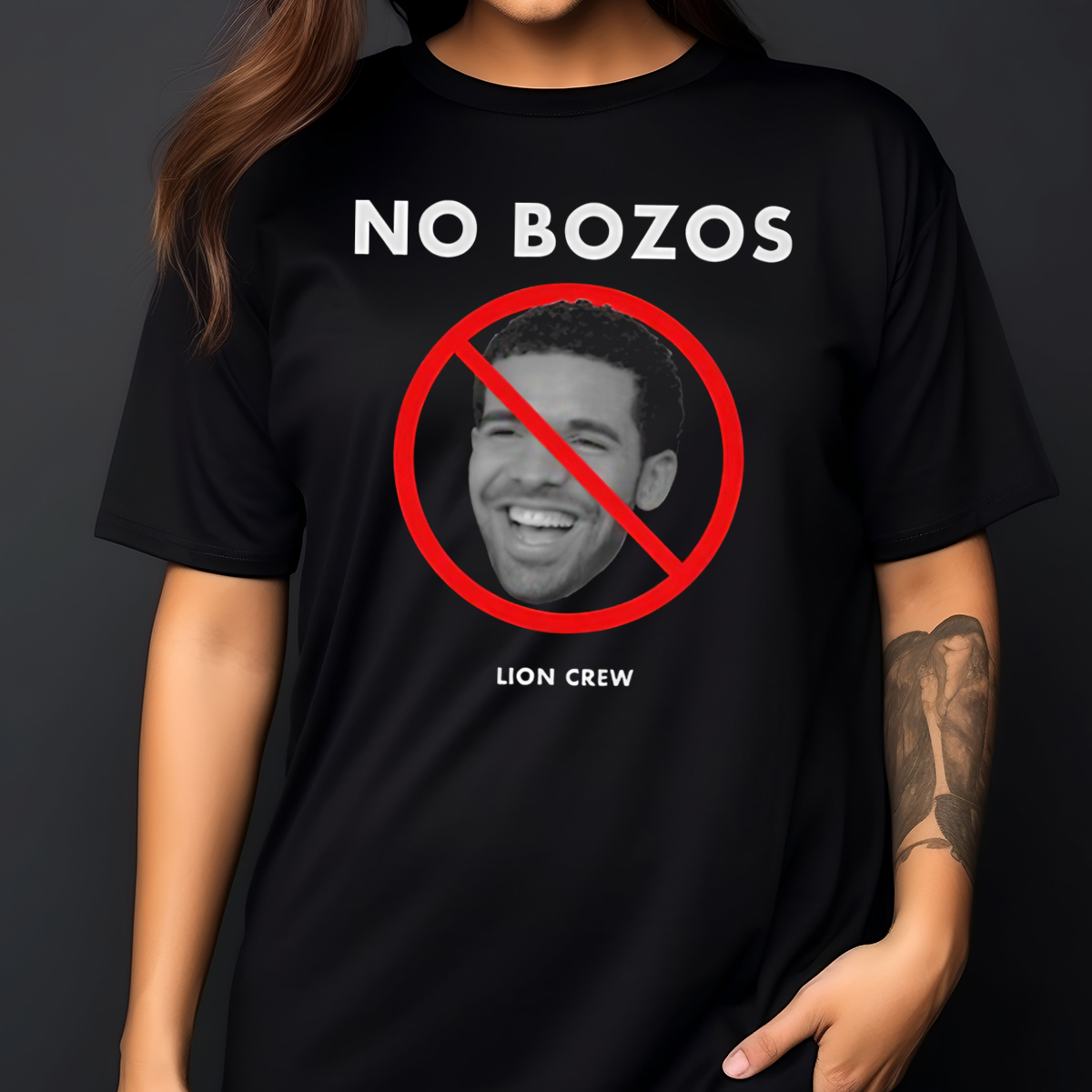 Drake No Bozos Lion Crew 2024 Shirt