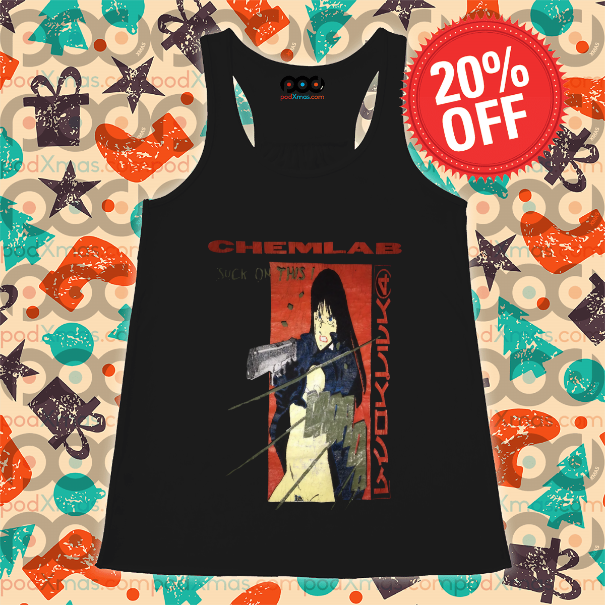 Girl Chemlab Suck On This Shirt