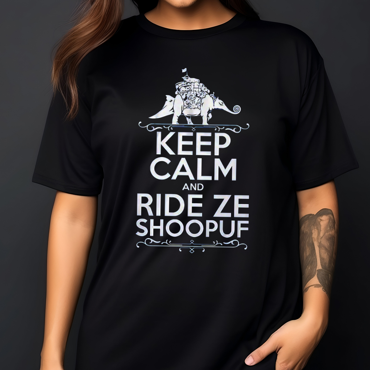 Keep Calm And Ride Ze Shoopuf 2024 Shirt