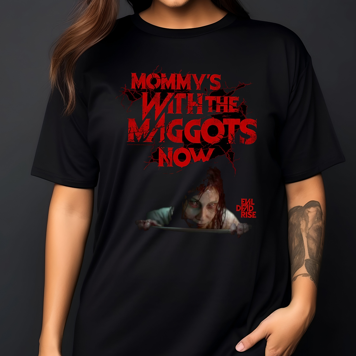 Mommy's With The Maggots Now Evil Dead Rise Shirt