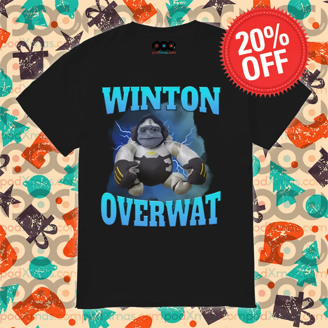 Monkey Winton Overwat Meme Funny Gaming Shirt