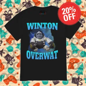 Monkey Winton Overwat Meme Funny Gaming Shirt