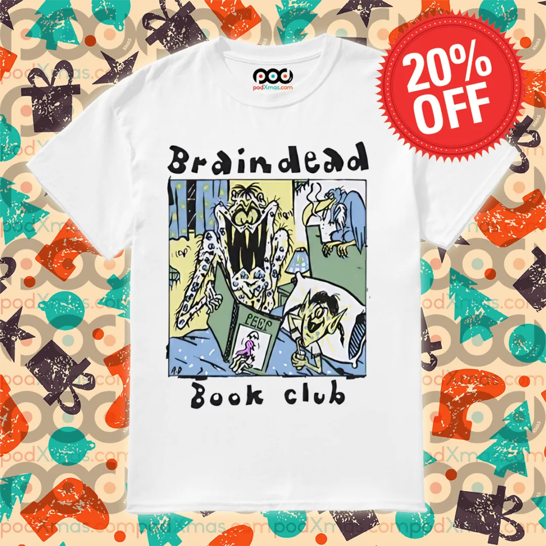 Monster Brain Dead Book Club Shirt