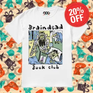 Monster Brain Dead Book Club Shirt