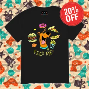 Scooby Doo Feed Me Food 2024 Cartoon Shirt