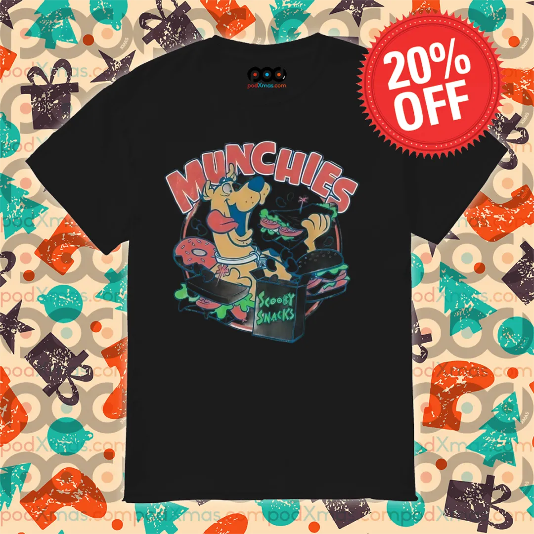 Scooby Doo Munchies Scooby Snacks Cartoon 2024 Shirt