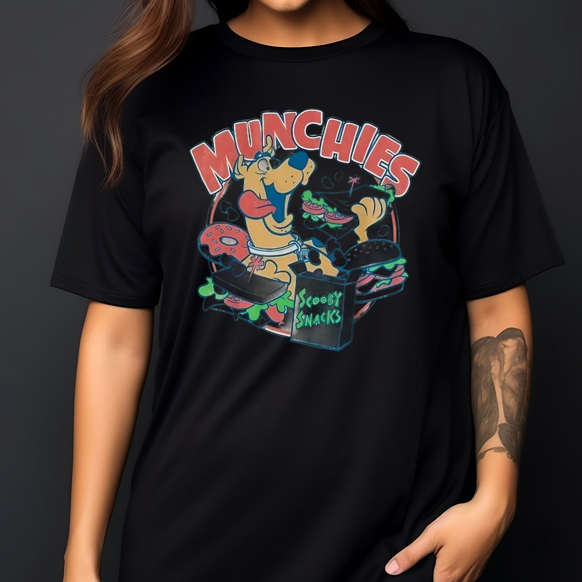 Scooby Doo Munchies Scooby Snacks Cartoon 2024 Shirt