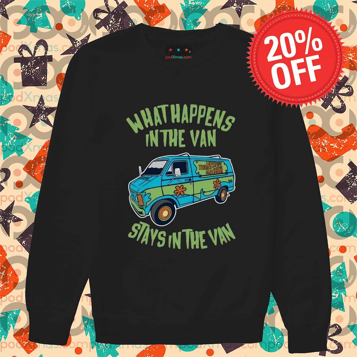 Scooby Doo What Happens In The Van Stays In The Van Shirt