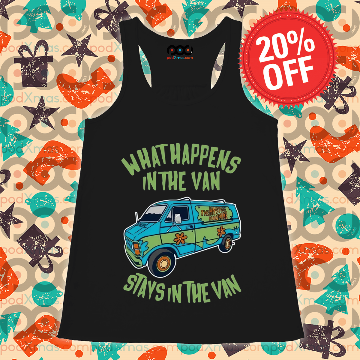 Scooby Doo What Happens In The Van Stays In The Van Shirt