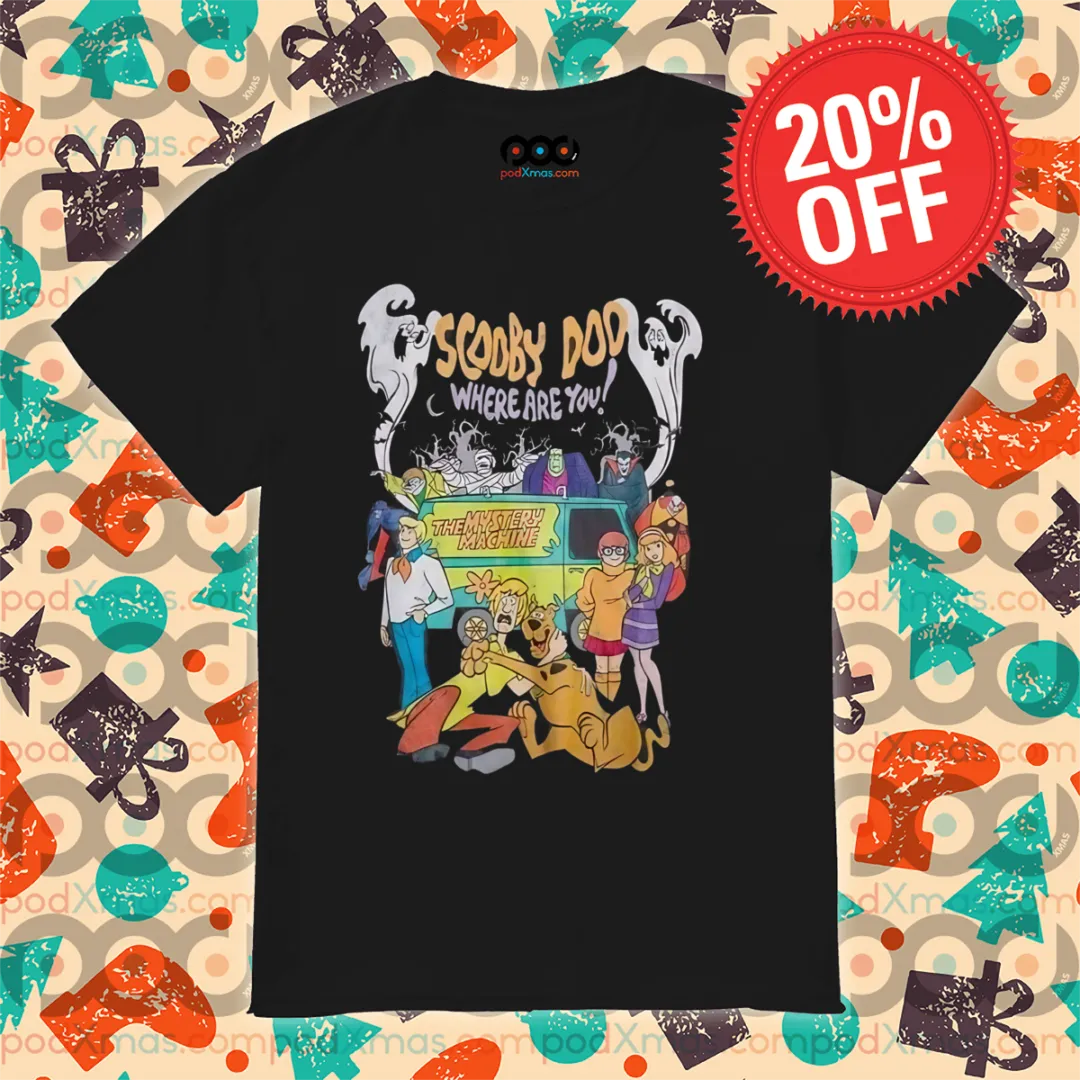 Scooby Doo Where Are You The Mystery Machine 2024 Shirt