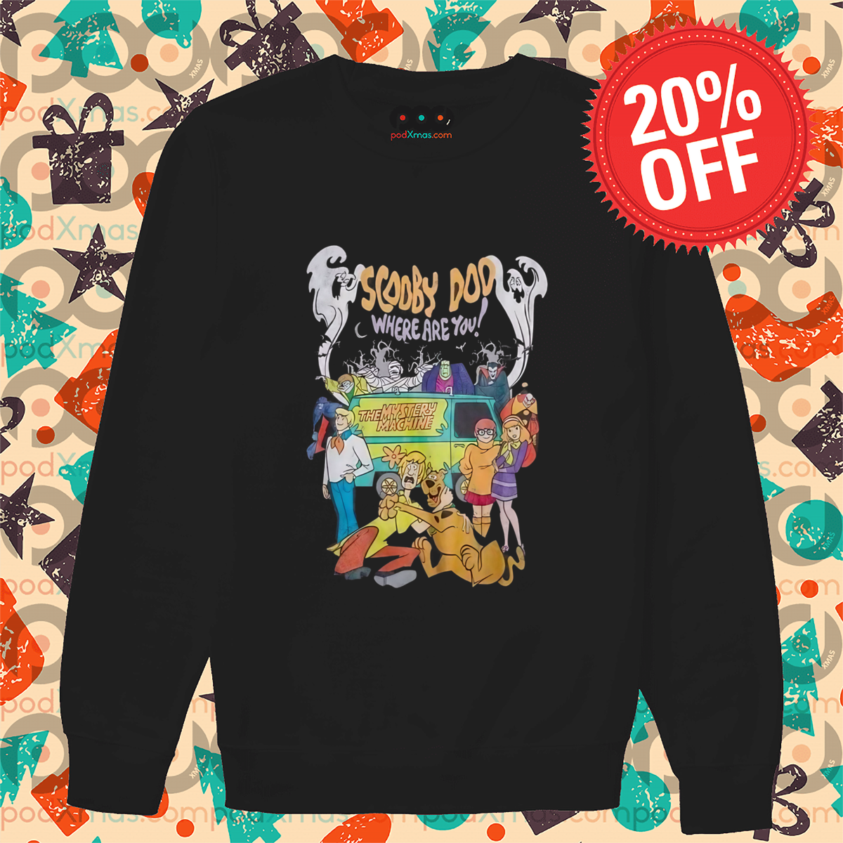 Scooby Doo Where Are You The Mystery Machine 2024 Shirt
