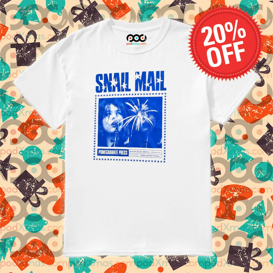 Snail Mail Pomecranate Press 2024 Shirt