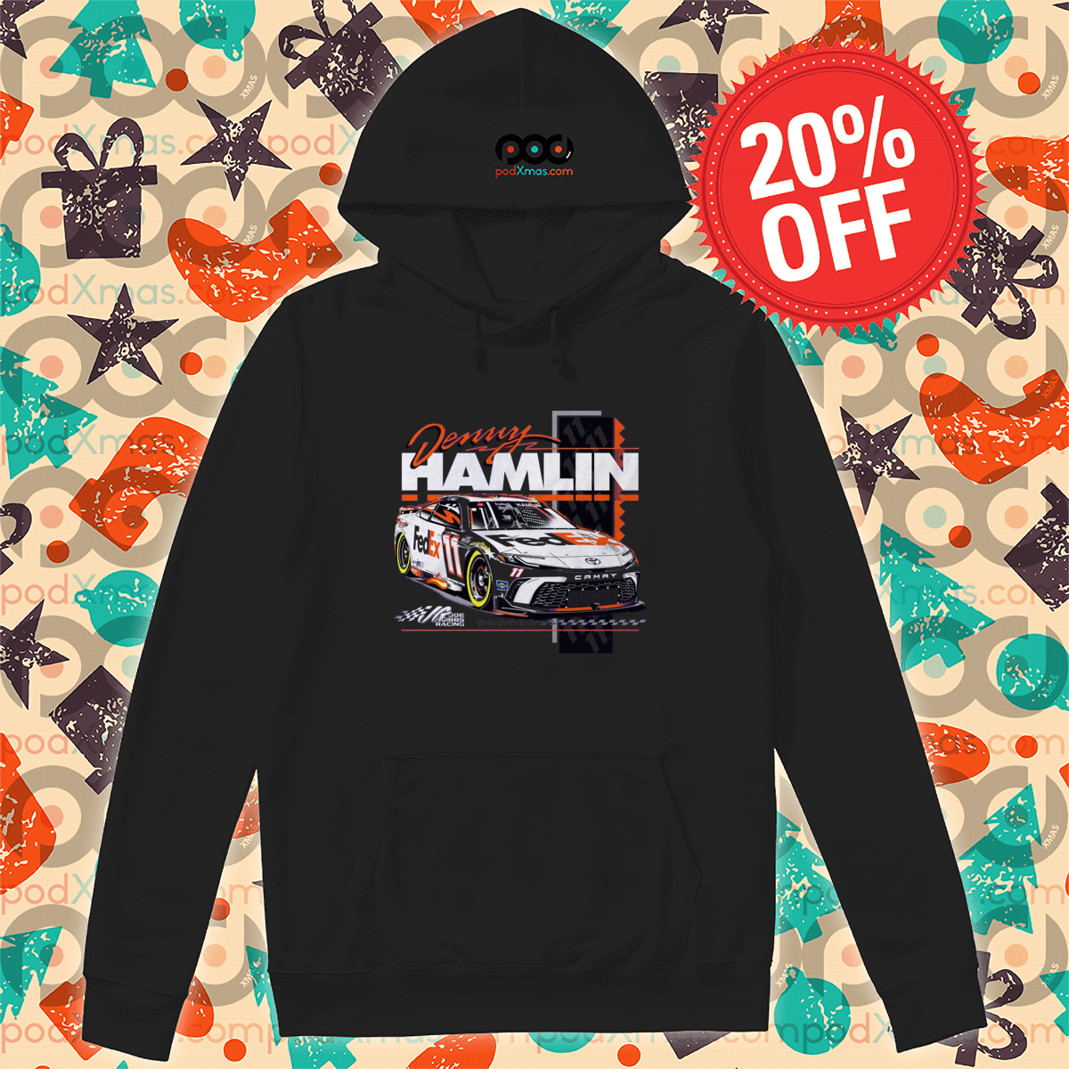 Denny Hamlin Racing F1 2024 Shirt