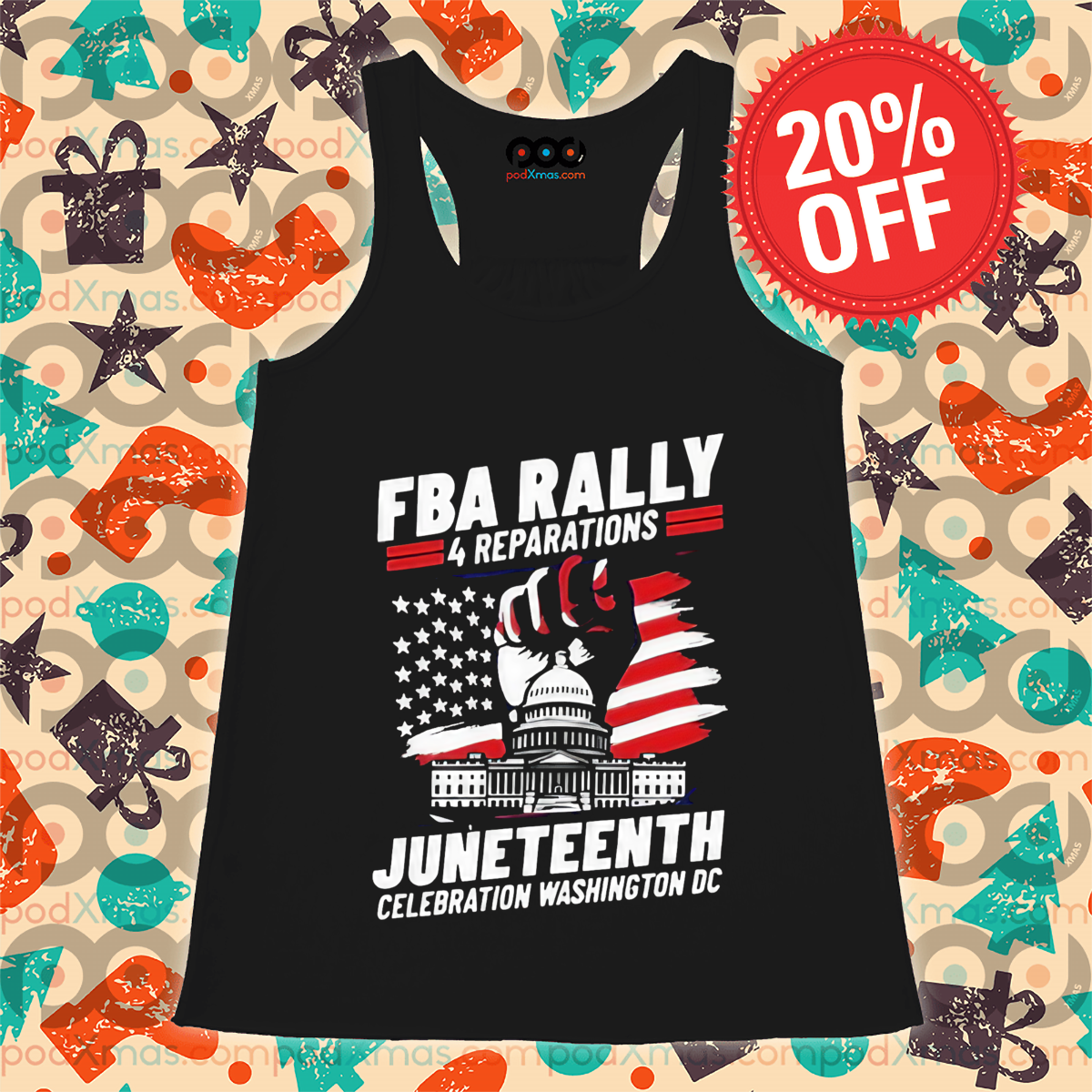 FBA Rally 4 Reparations Juneteenth Celebration Washington DC Shirt