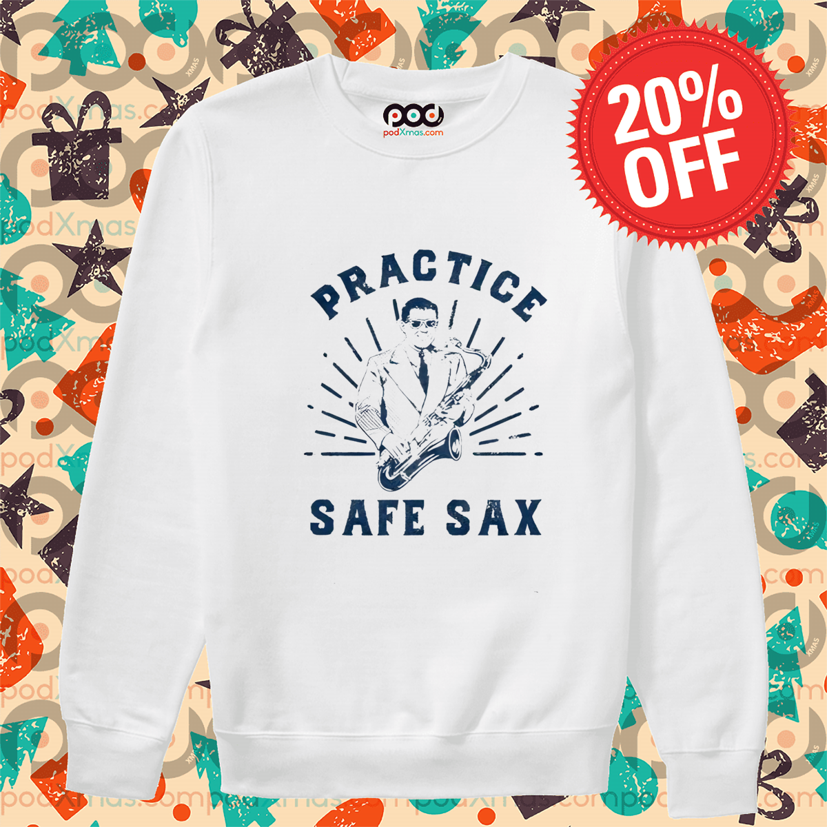 Practice Safe Sax 2024 Shirt