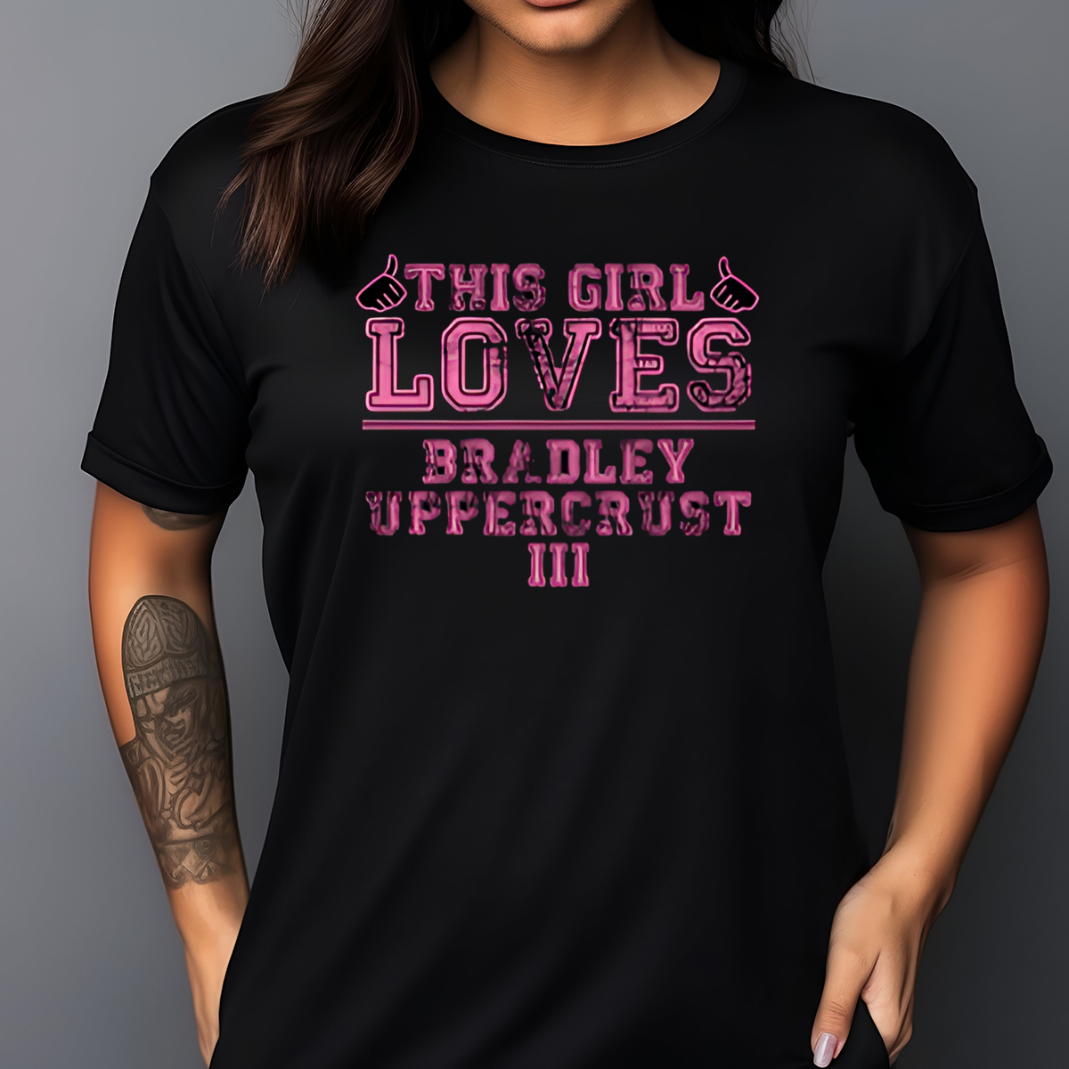 This Girl Loves Bradley Uppersrust Shirt